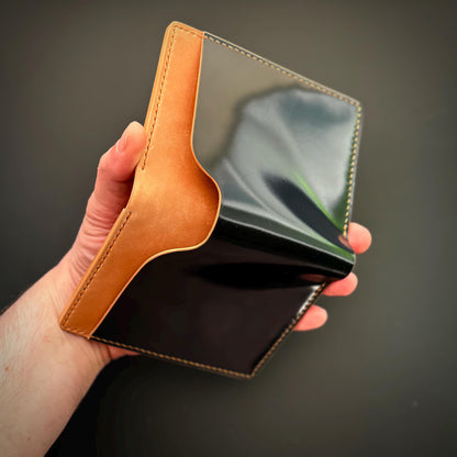 Rocado Shell Cordovan leather bifold wallet