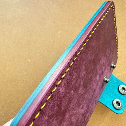 Leather Card Holder, Vegetable Tanned Pocket Mini Wallet, Minimalist Card Holder Case