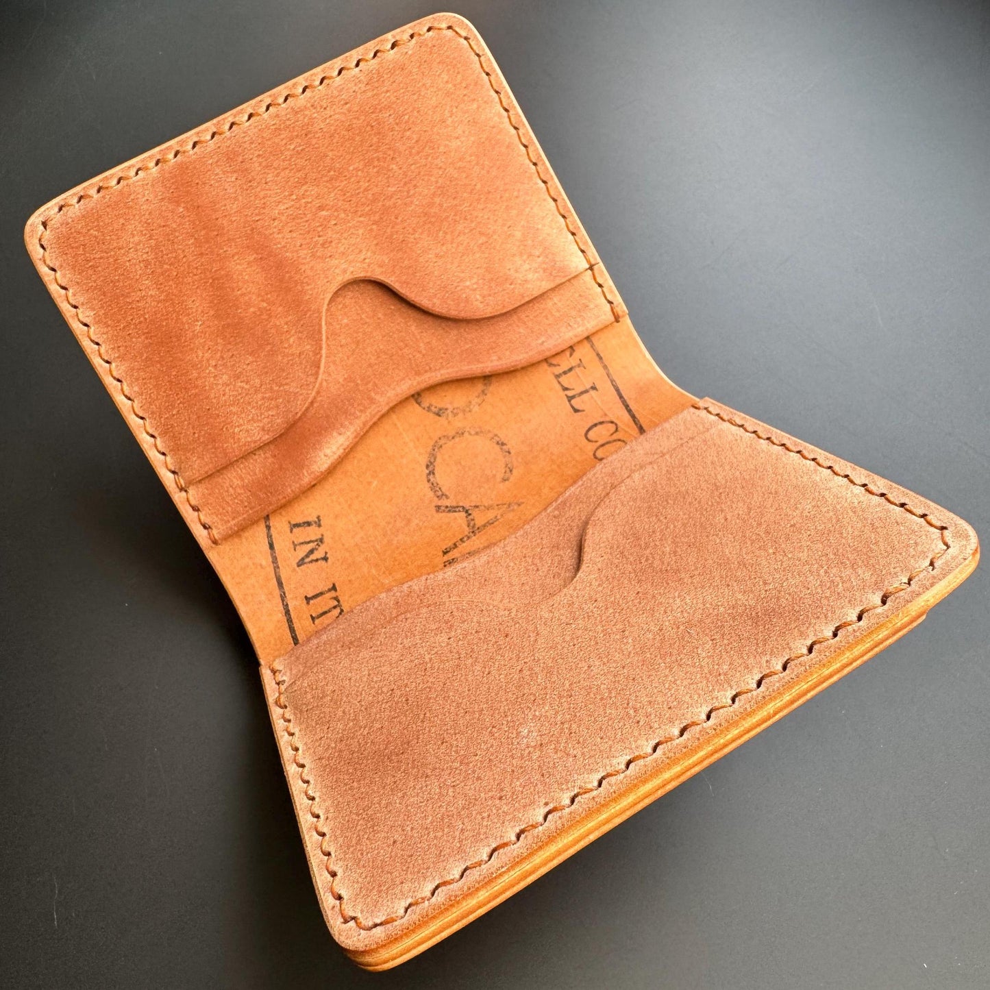 Rocado Shell Cordovan Bifold Wallet – Unglazed Leather, Patina-Ready, Handmade EDC