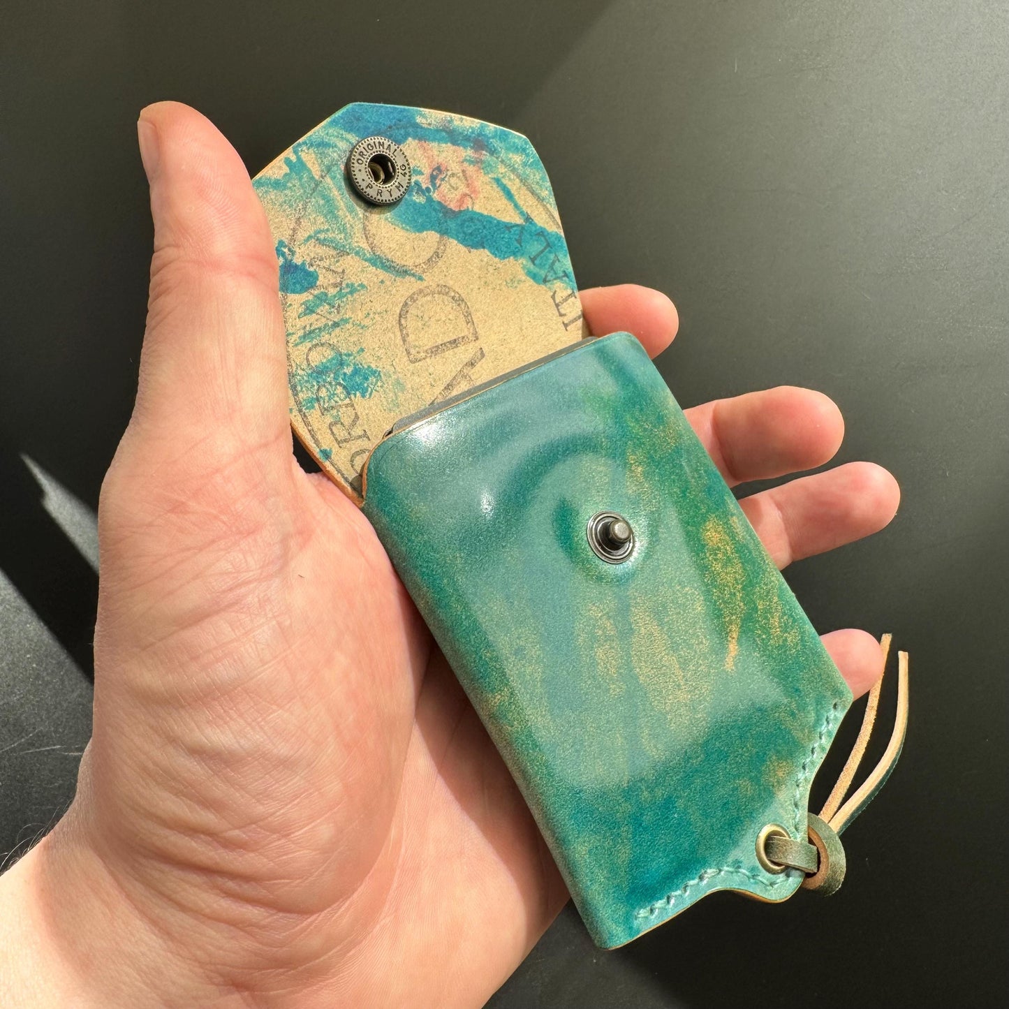 Rocado Shell Cordovan EDC Pocket Wallet