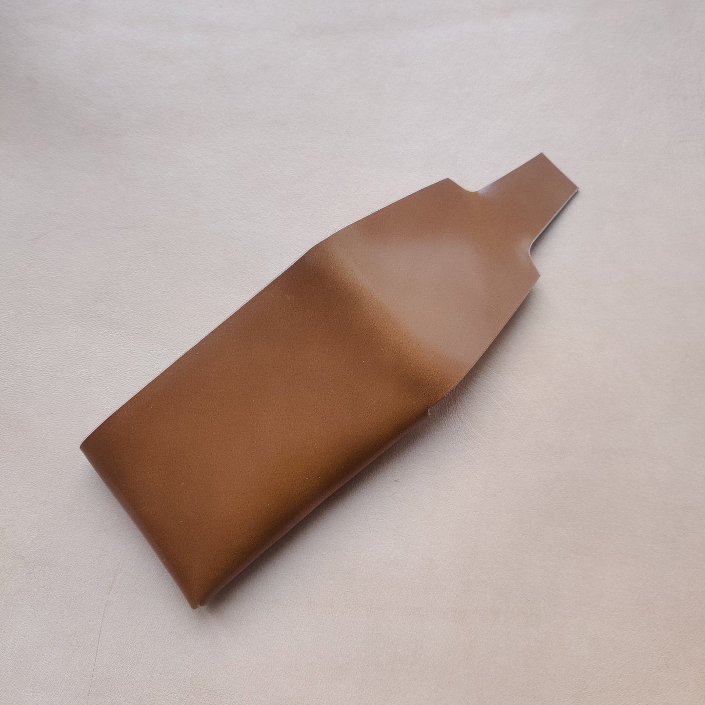 Rocado Shell Cordovan Stitchless Leather Mini Cards Wallet, Origami Minimalist Wallet, EDC Card Holder Case