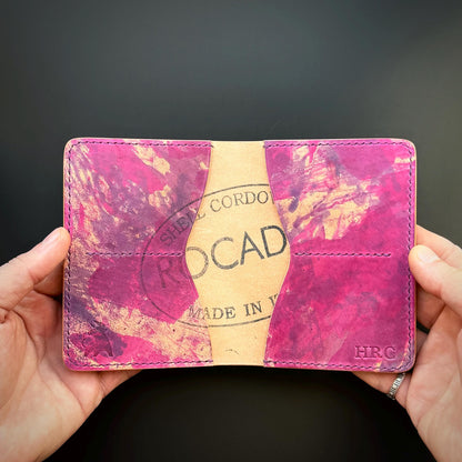 Rocado Shell Cordovan leather bifold wallet