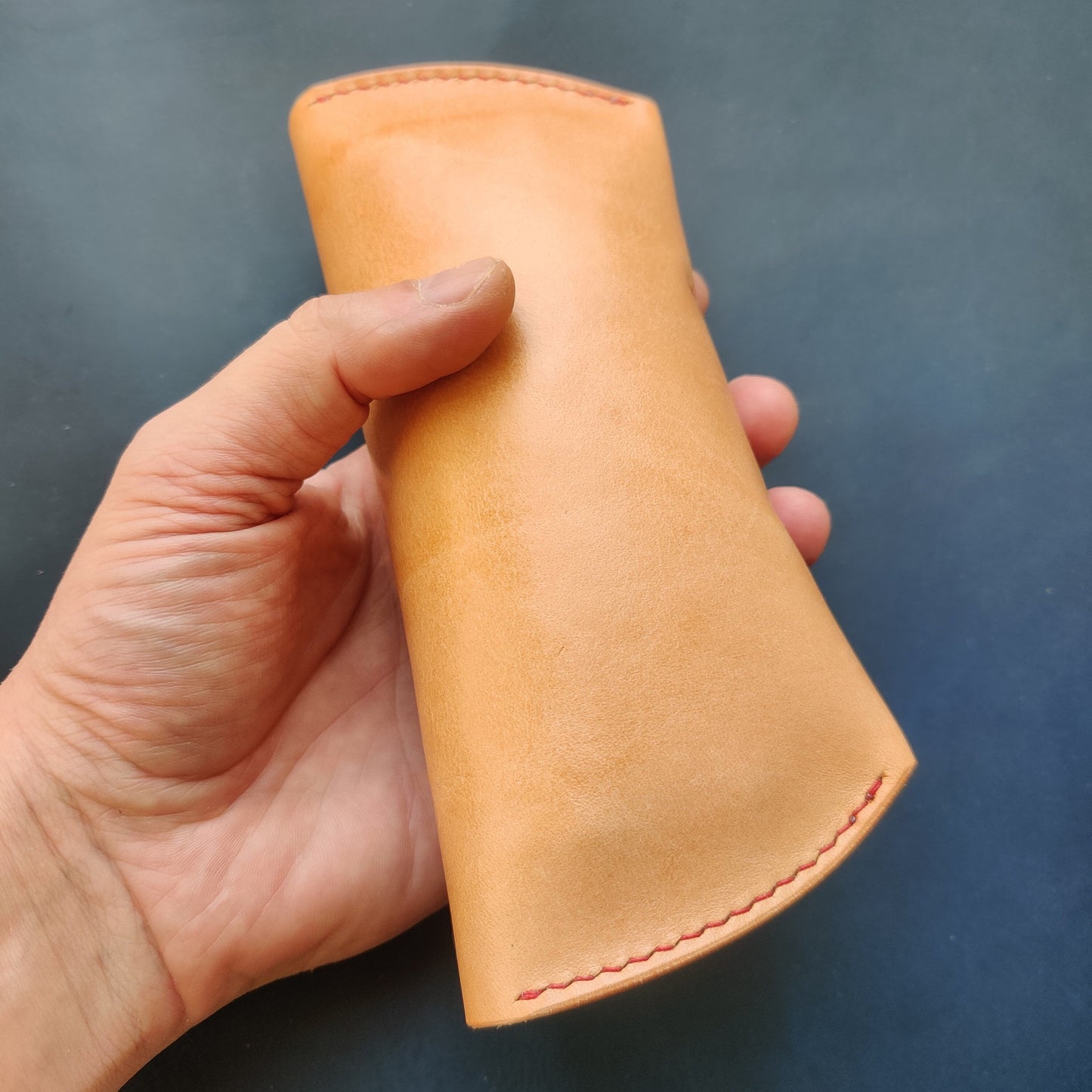 Handmade Glasses Case, Sunglasses Or Reading Glasses Case, Veg Tanned Leather Glasses Case Case For Glasses