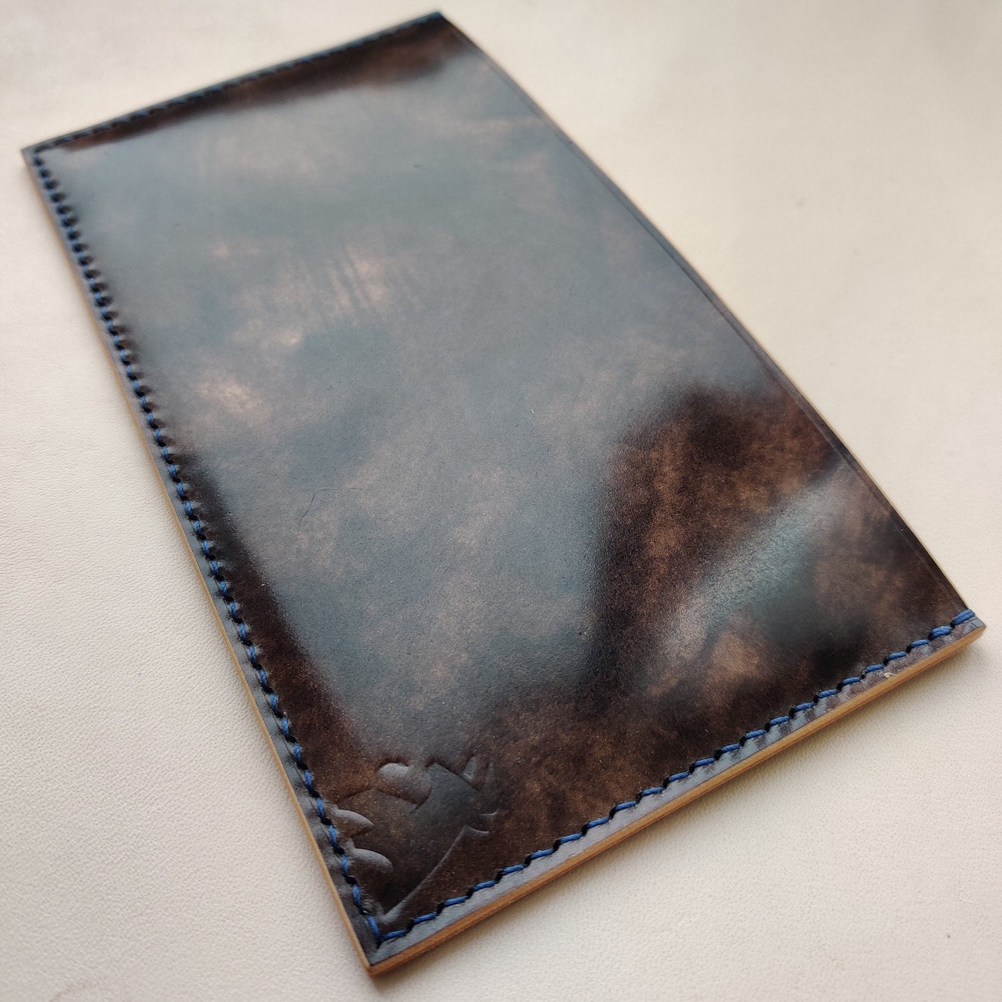 Rocado Shell Cordovan Handmade Minimalist long wallet