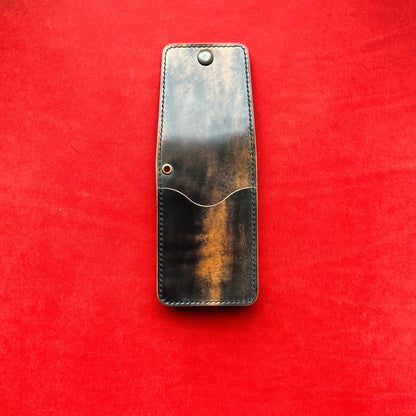 Rocado Shell Cordovan Leather vertical minimalist bifold EDC wallet