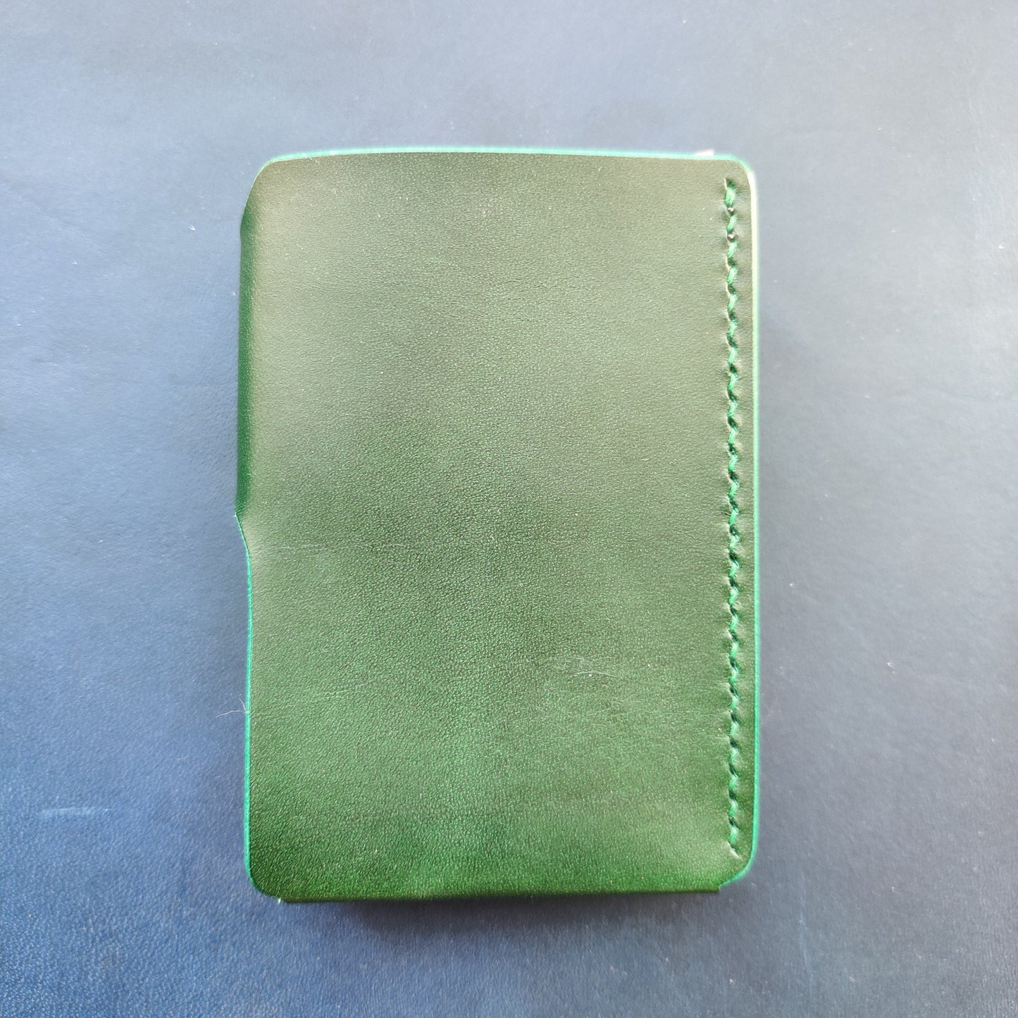 Leather Card Holder, Vegetable Tanned Pocket Mini Wallet, Minimalist Card Holder Case