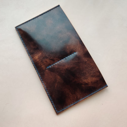 Rocado Shell Cordovan Handmade Minimalist long wallet