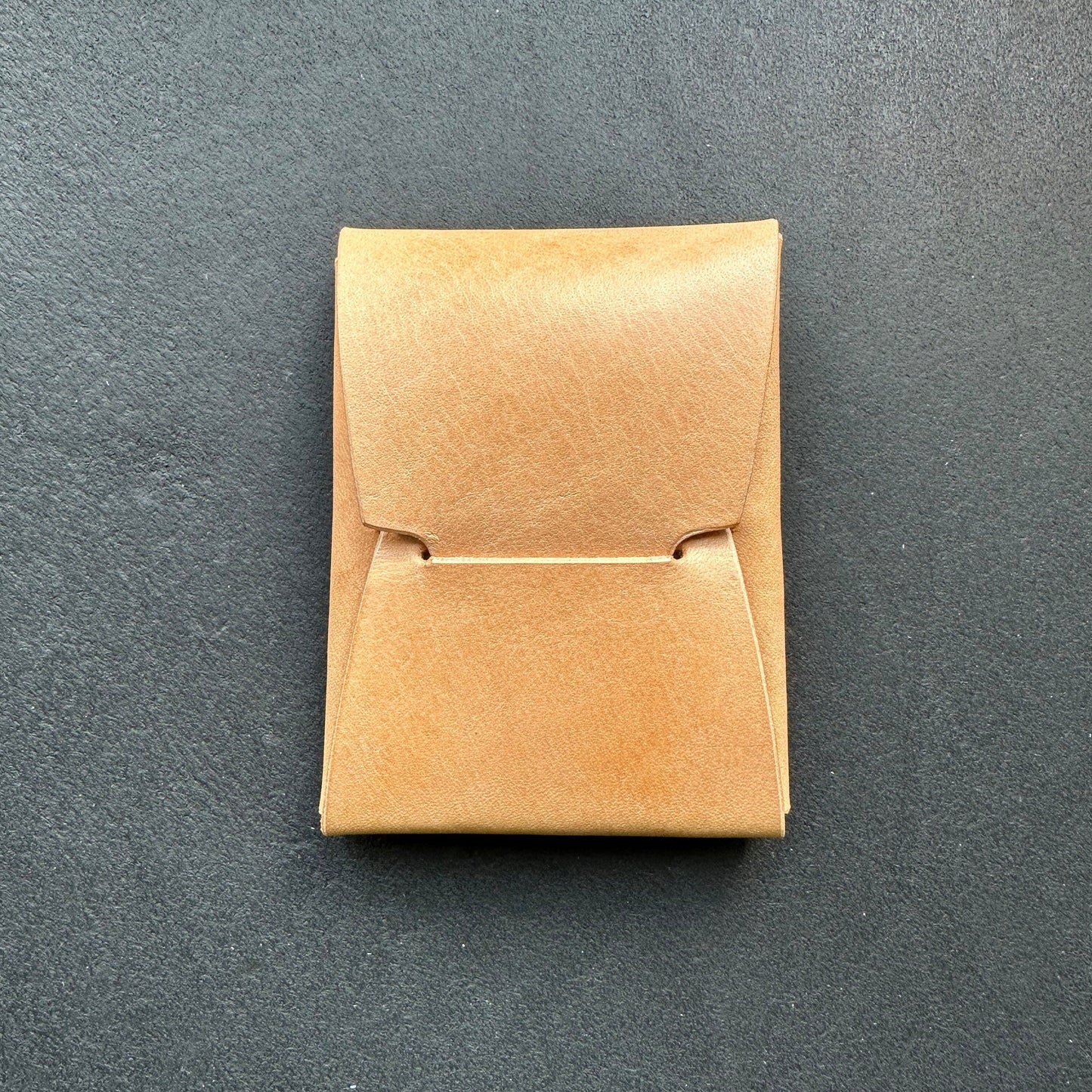 Stitchless Leather Cards Wallet, Origami Minimalist Wallet, EDC Card Holder Case