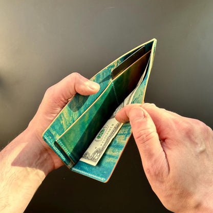 Rocado Shell Cordovan Handmade Minimalist long wallet