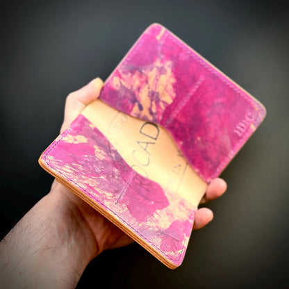 Rocado Shell Cordovan leather bifold wallet