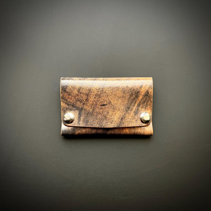 Rocado Shell Cordovan minimalist card holder wallet