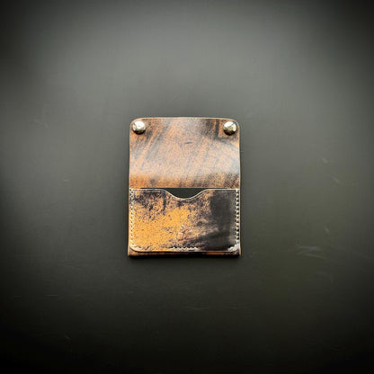 Rocado Shell Cordovan minimalist card holder wallet