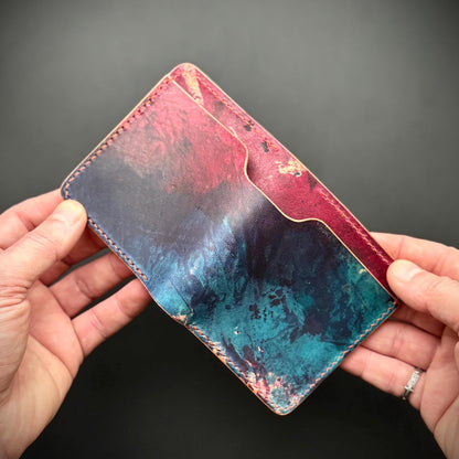 Rocado Shell Cordovan leather bifold wallet