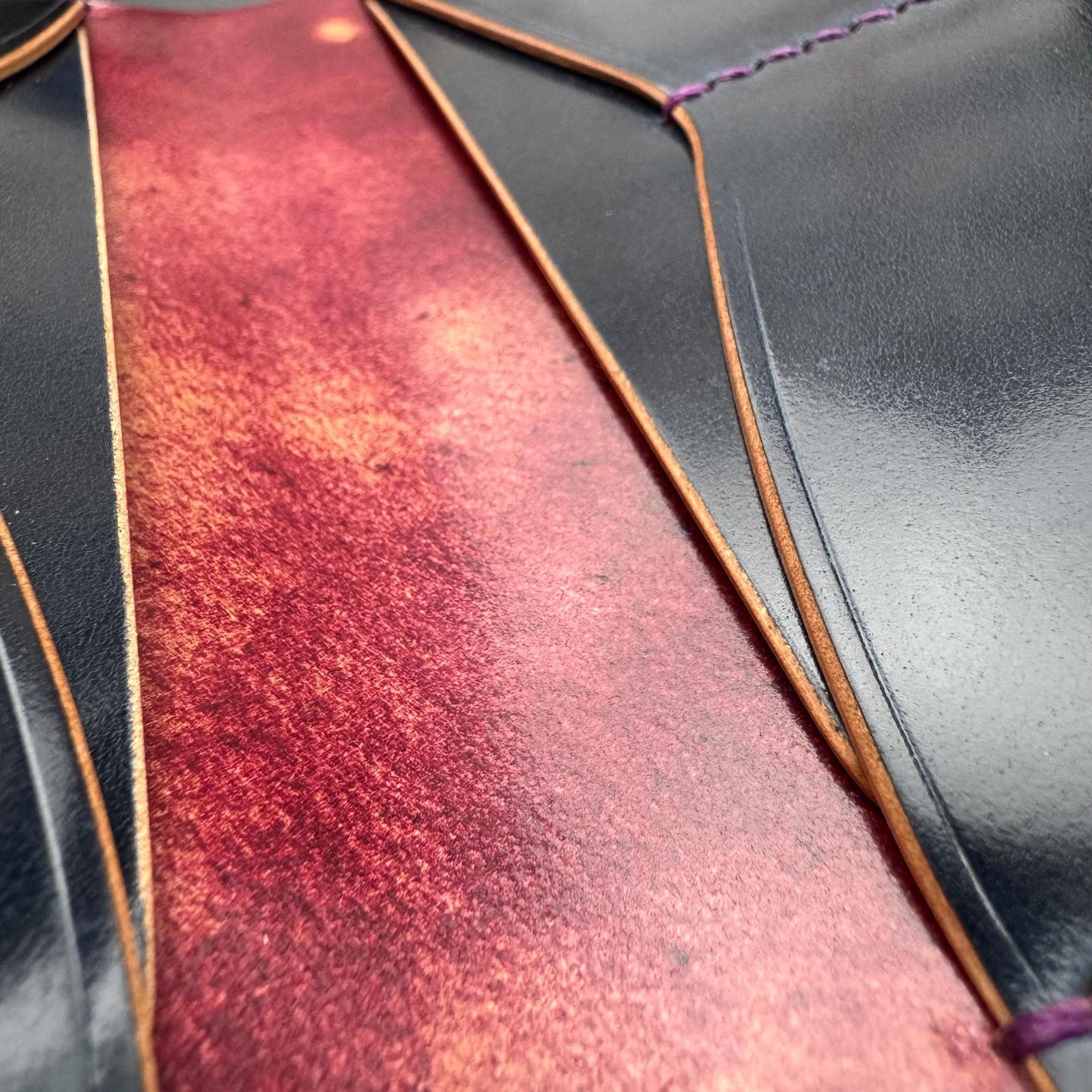 Rocado Shell Cordovan leather bifold wallet