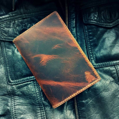 Leather Passport Holder,  Case For Documents And Credit Cards, Passport Case, Travel Wallet
