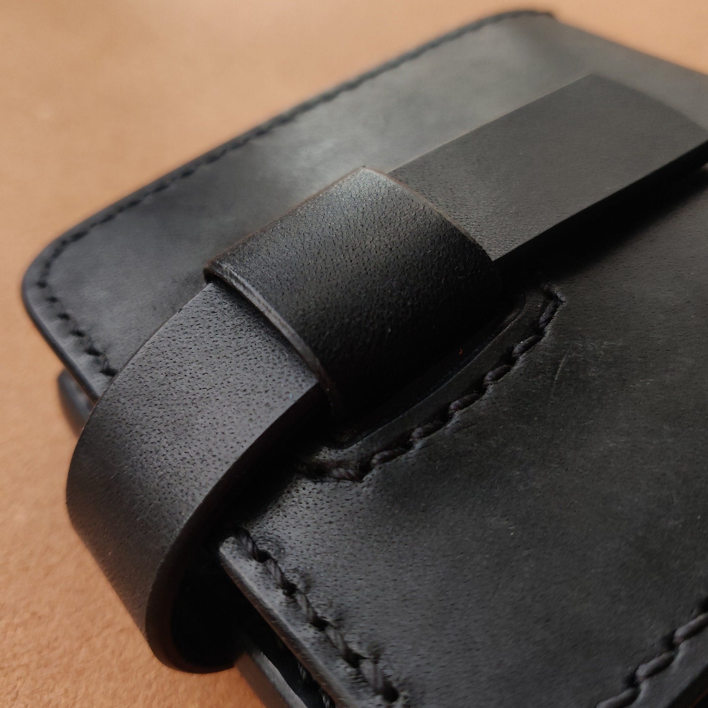 Leather Bifold Wallet, Japanese-Style Vegetable Tanned Wallet With Coin Purse