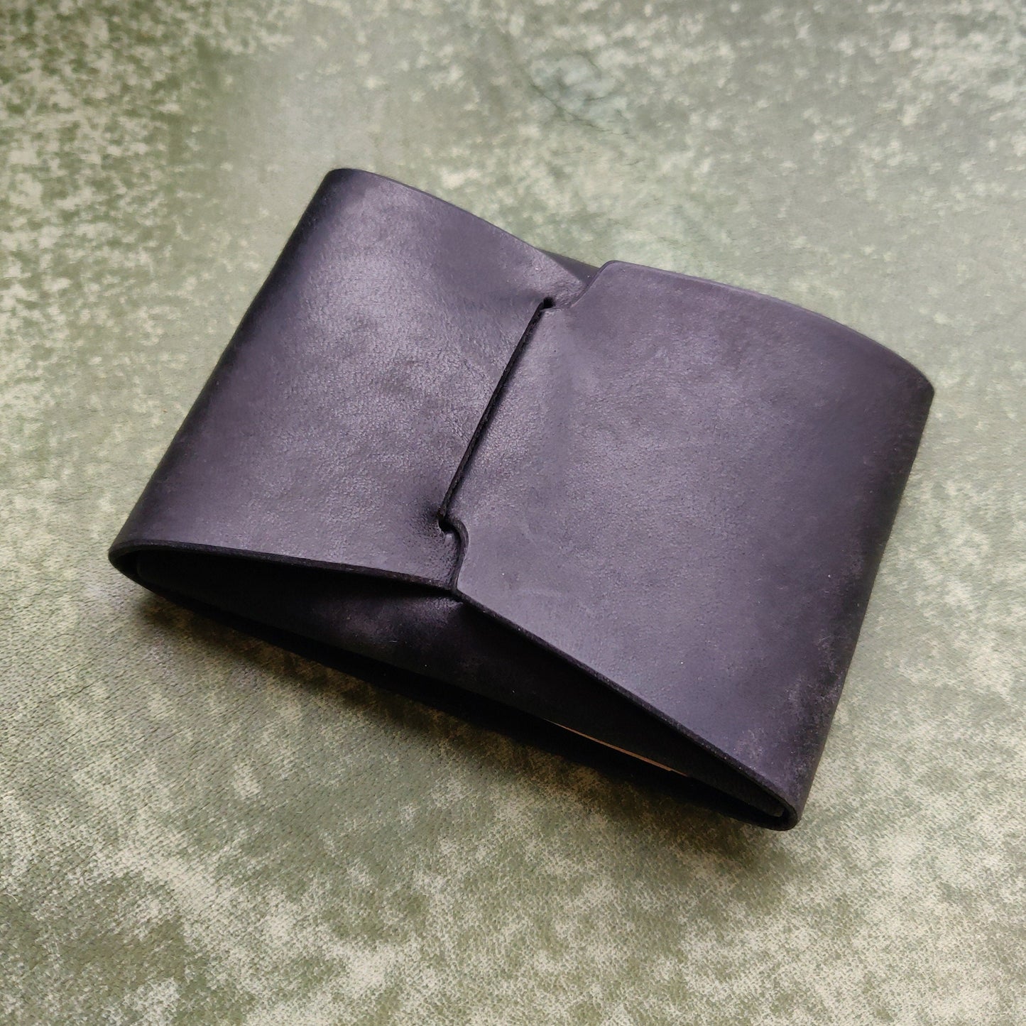 Stitchless Leather Cards Wallet, Origami Minimalist Wallet, EDC Card Holder Case