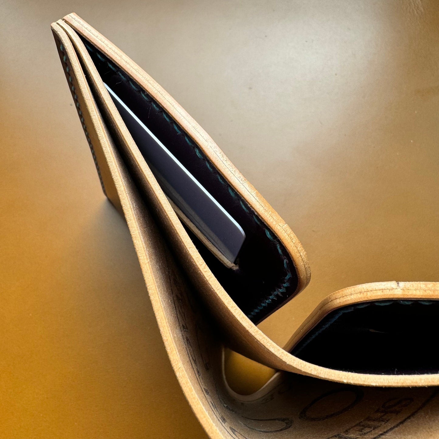 Rocado Shell Cordovan Wallet, Leather Bifold Wallet, Luxury Wallet