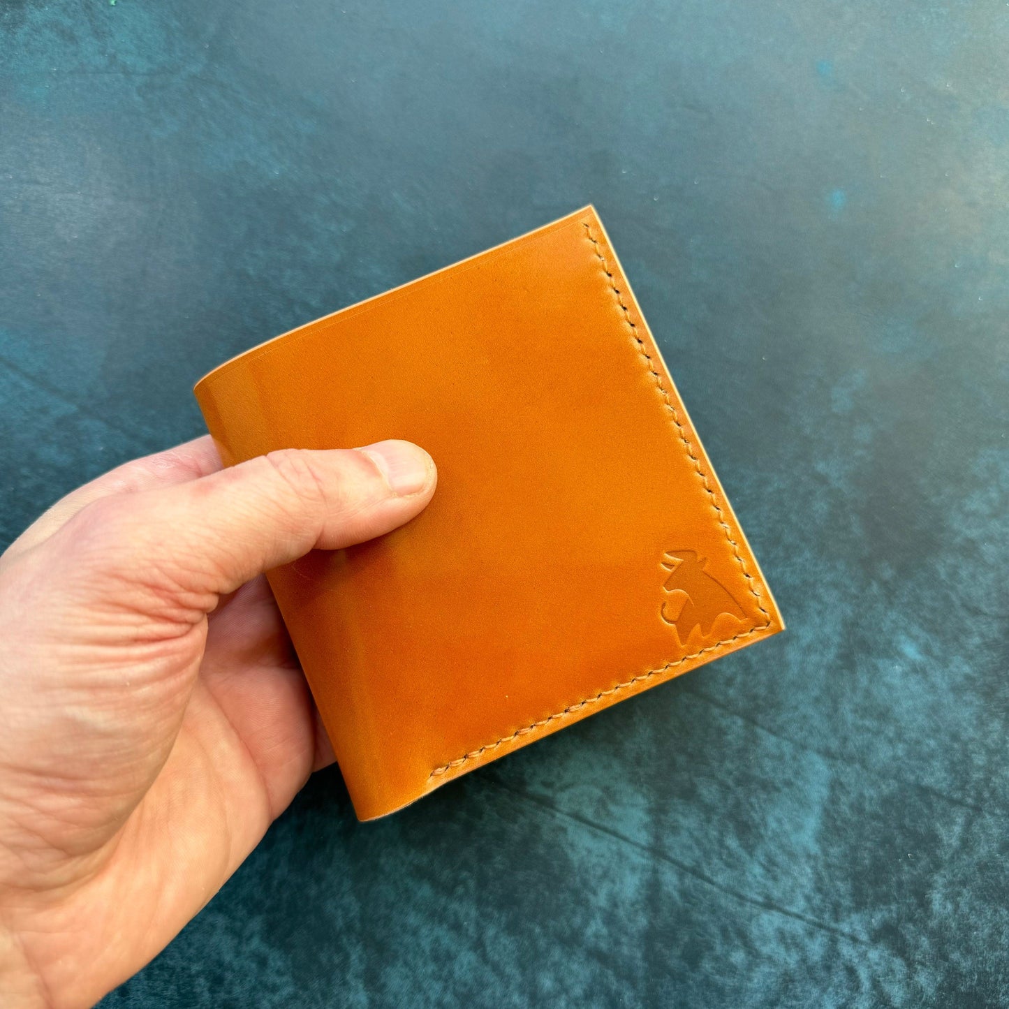 Rocado Shell Cordovan Wallet, Leather Bifold Wallet, Luxury Wallet