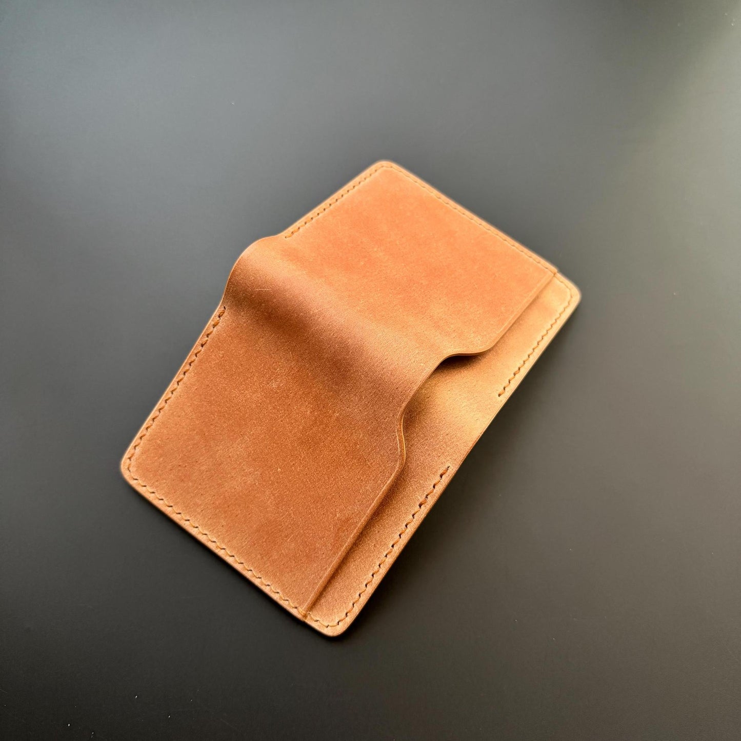 Rocado Shell Cordovan Bifold Wallet – Unglazed Leather, Patina-Ready, Handmade EDC