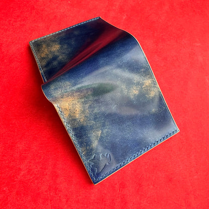 Rocado Shell Cordovan Wallet, Leather Bifold Wallet, Luxury Wallet