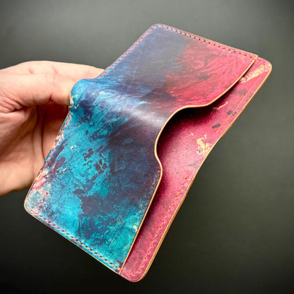 Rocado Shell Cordovan leather bifold wallet