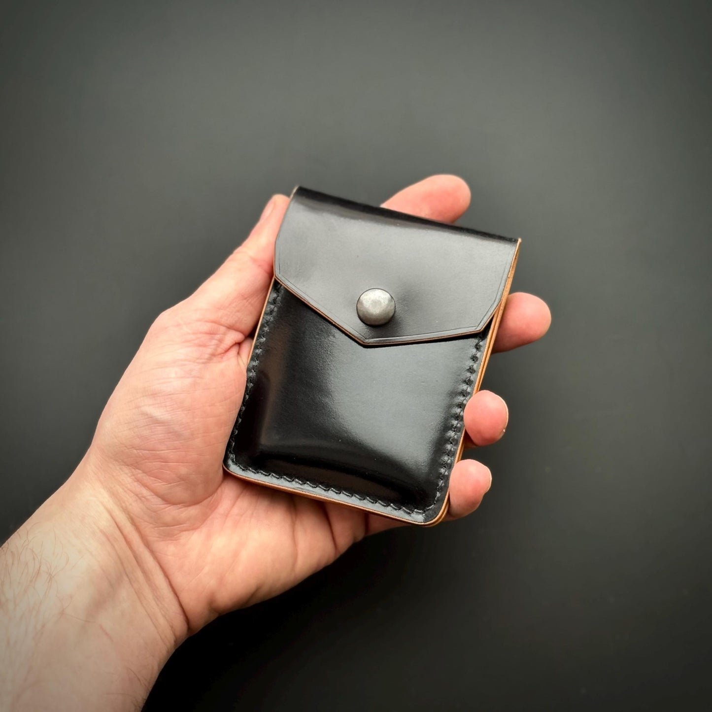 Rocado Shell Cordovan EDC Slim Pocket Wallet