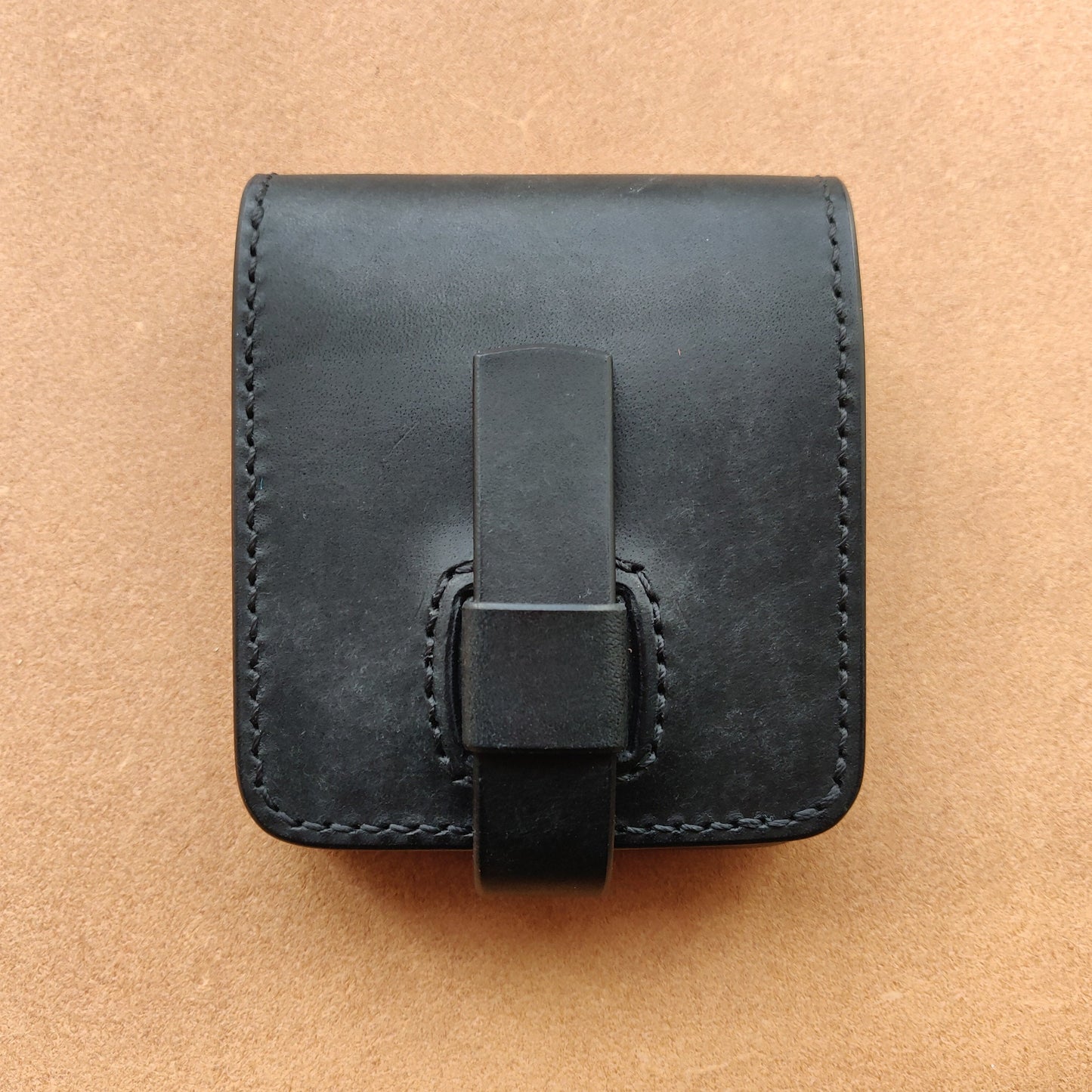 Leather Bifold Wallet, Japanese-Style Vegetable Tanned Wallet With Coin Purse