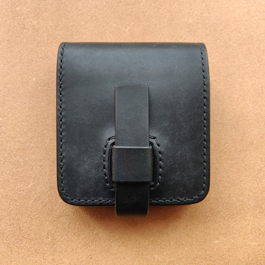 Leather Bifold Wallet, Japanese-Style Vegetable Tanned Wallet With Coin Purse