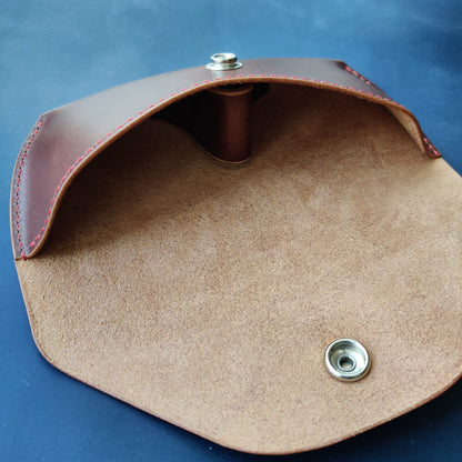 Handmade Glasses Case, Sunglasses Or Reading Glasses Case, Veg Tanned Leather Glasses Case Case For Glasses