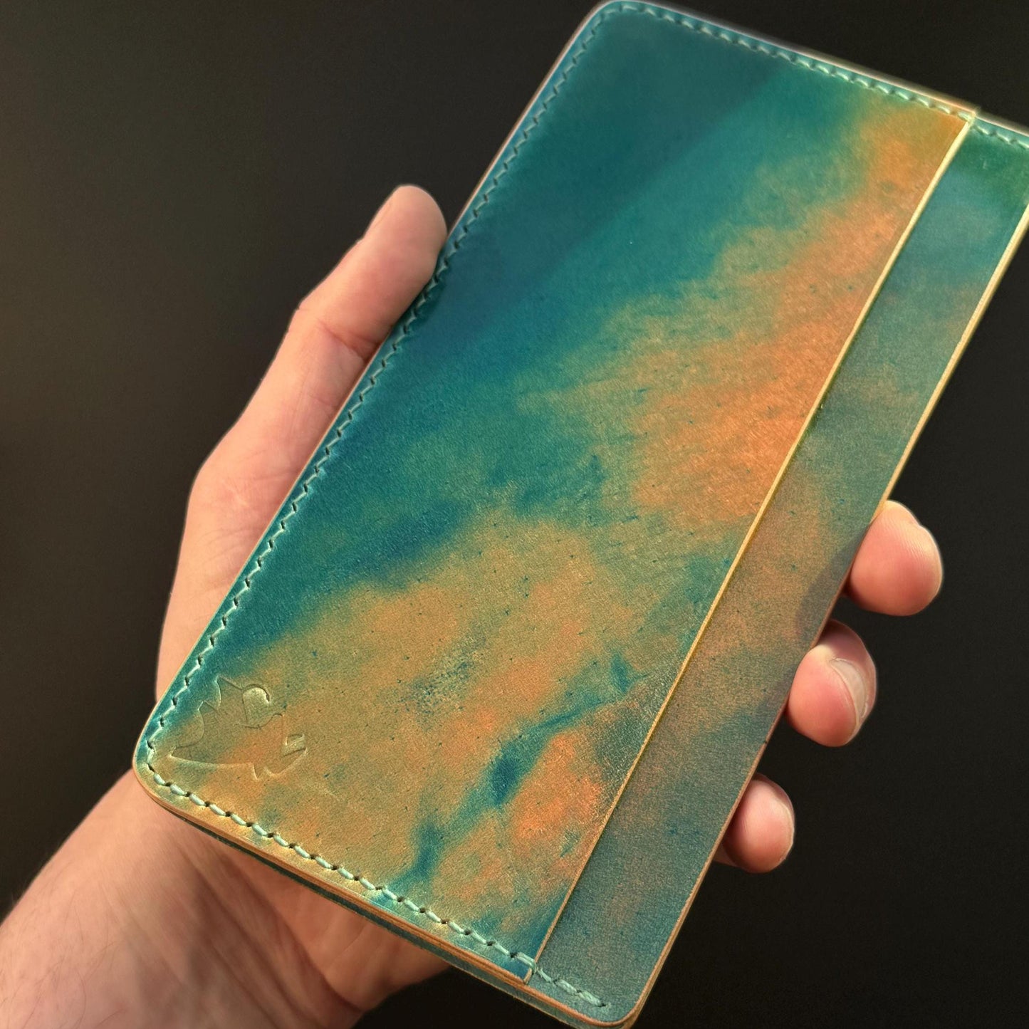 Rocado Shell Cordovan Handmade Minimalist long wallet