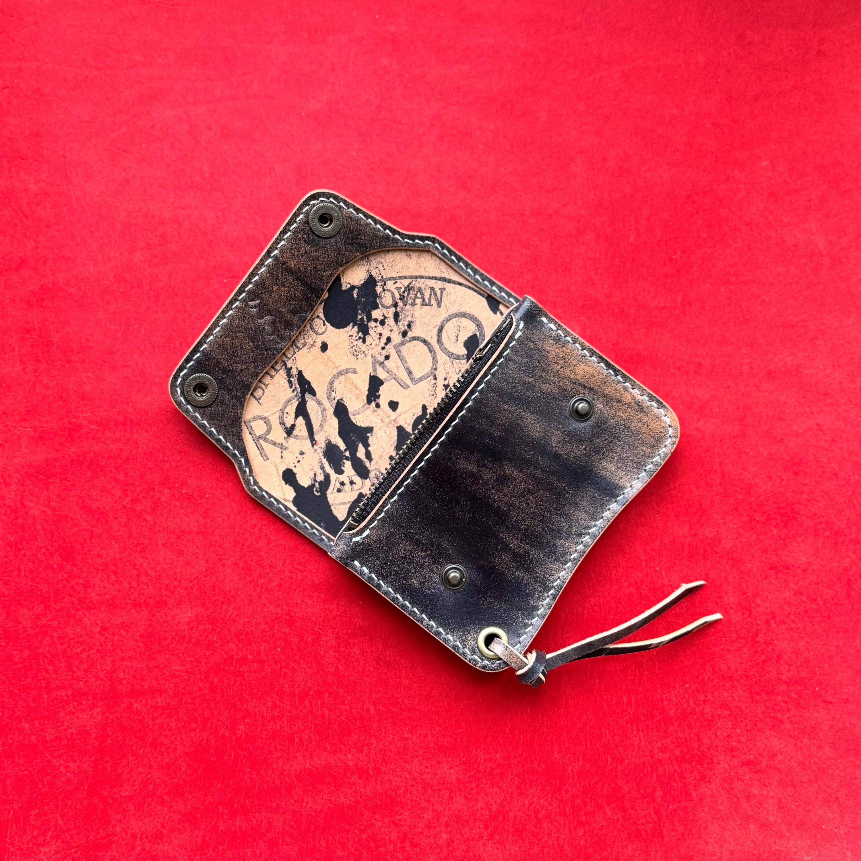 cordovan◆Short　Tracker　wallet◆　SLIM·S cordovan◇Short Tracker wallet◇ SLIM·S （The Flat Head