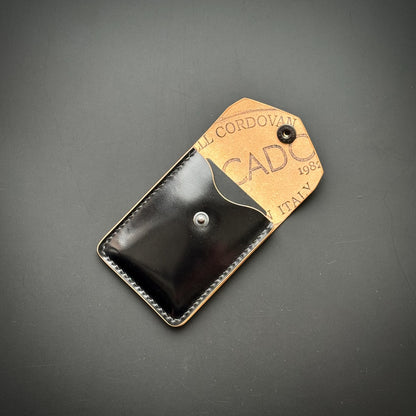 Rocado Shell Cordovan EDC Slim Pocket Wallet