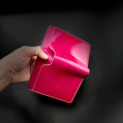 Rocado Shell Cordovan leather bifold wallet