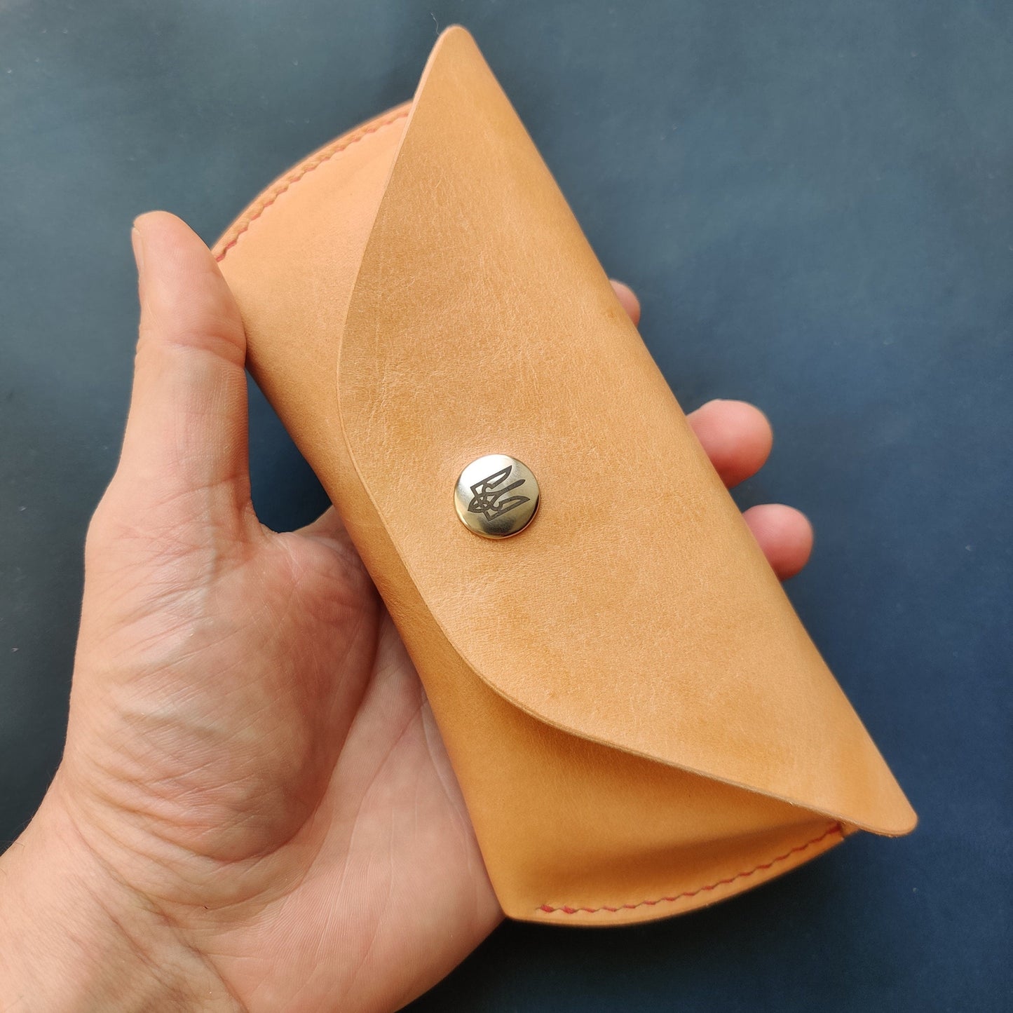 Handmade Glasses Case, Sunglasses Or Reading Glasses Case, Veg Tanned Leather Glasses Case Case For Glasses