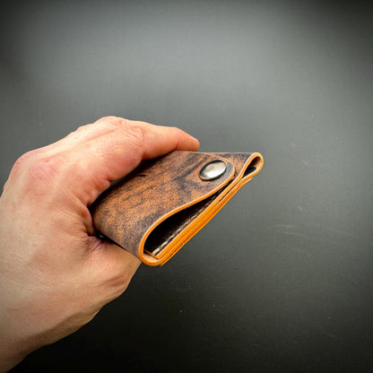 Rocado Shell Cordovan minimalist card holder wallet