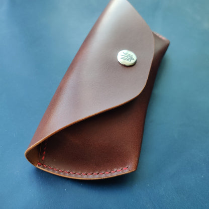 Handmade Glasses Case, Sunglasses Or Reading Glasses Case, Veg Tanned Leather Glasses Case Case For Glasses