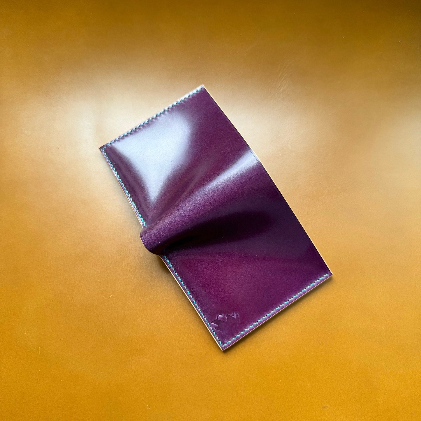 Rocado Shell Cordovan Wallet, Leather Bifold Wallet, Luxury Wallet