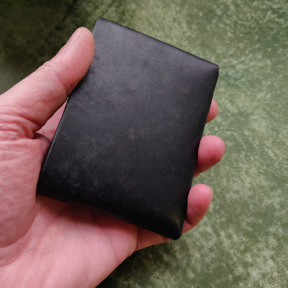 Stitchless Leather Cards Wallet, Origami Minimalist Wallet, EDC Card Holder Case