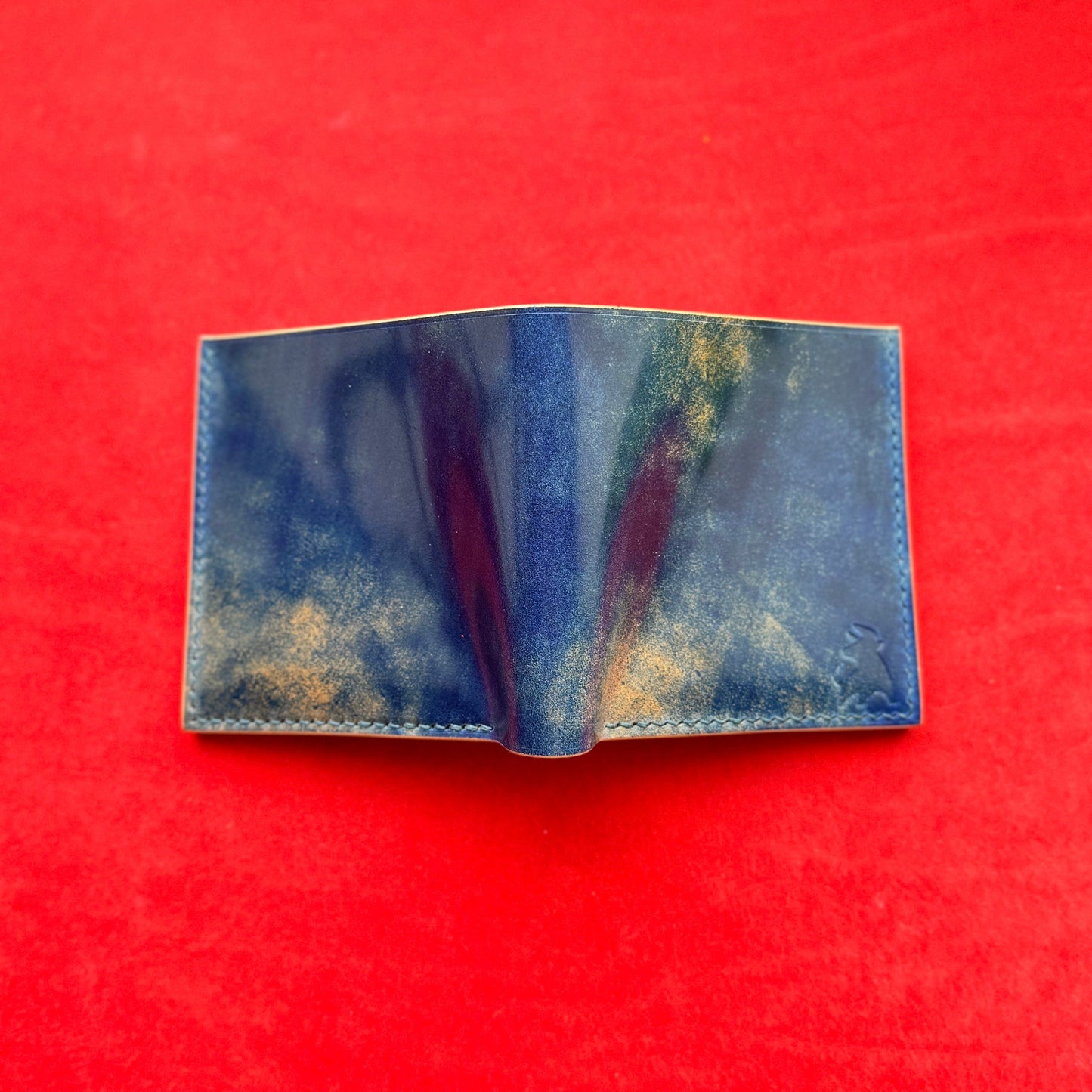 Rocado Shell Cordovan Wallet, Leather Bifold Wallet, Luxury Wallet