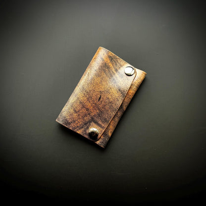 Rocado Shell Cordovan minimalist card holder wallet