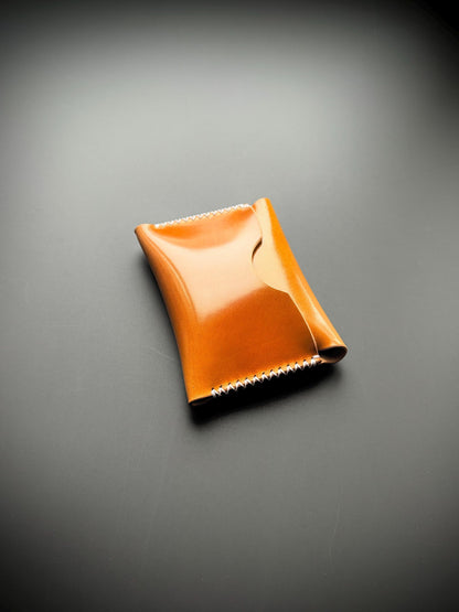 Rocado Shell Cordovan Minimalist Card Holder Wallet