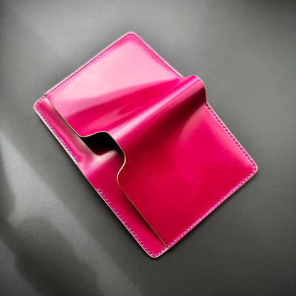 Rocado Shell Cordovan leather bifold wallet