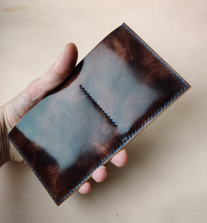 Rocado Shell Cordovan Handmade Minimalist long wallet