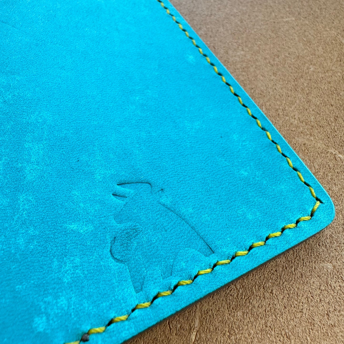 Leather Card Holder, Vegetable Tanned Pocket Mini Wallet, Minimalist Card Holder Case