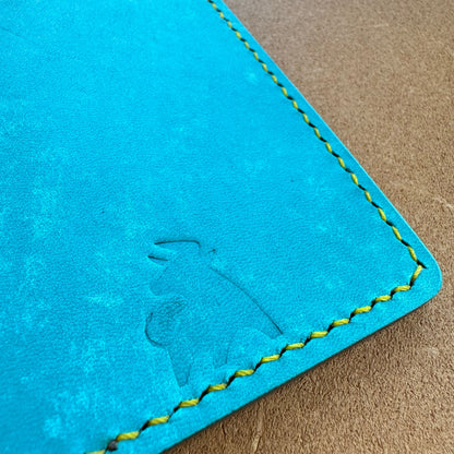 Leather Card Holder, Vegetable Tanned Pocket Mini Wallet, Minimalist Card Holder Case