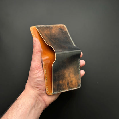 Rocado Shell Cordovan leather bifold wallet