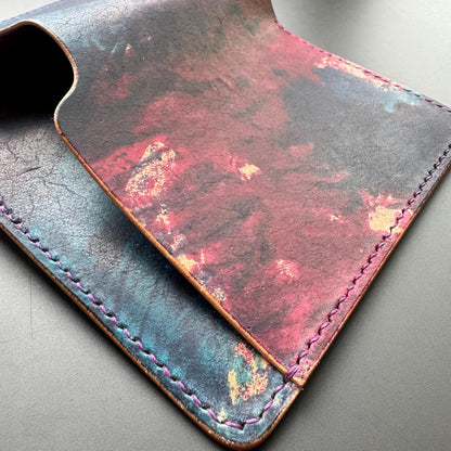 Rocado Shell Cordovan leather bifold wallet