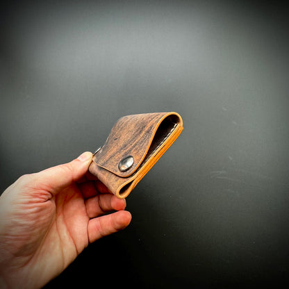 Rocado Shell Cordovan minimalist card holder wallet