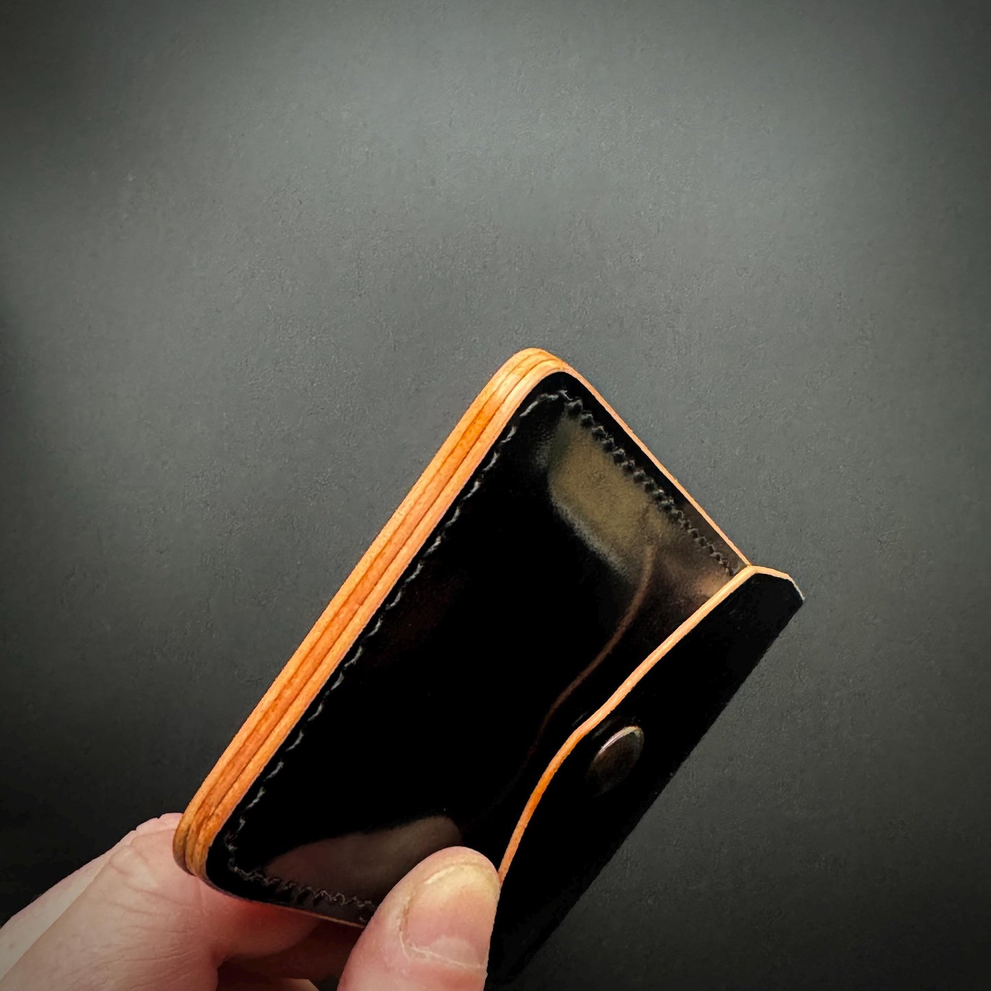 Rocado Shell Cordovan EDC Slim Pocket Wallet